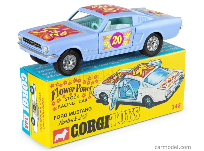 FORD USA - MUSTANG FASTBACK 2+2 N 20 FLOWER POWER 1965