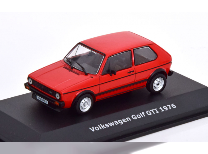 VOLKSWAGEN Golf 1 GTI (1976), red