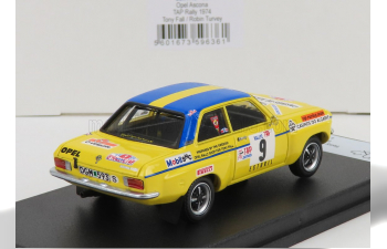 OPEL Ascona (night Version) №9 Rally Tap (1974) T.fall - R.Turvey, yellow blue