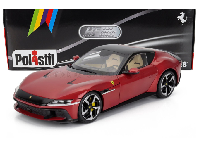 FERRARI 12cilindri (2024), Rosso Imola - Red Met
