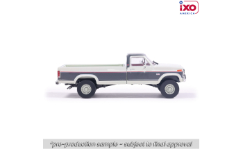 FORD F-150 XLT Lariat Long Bed Styleside 4x2 pick-up (1986), white / grey