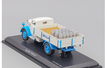 OPEL Blitz S 3t Milchhof (1950), white / blue
