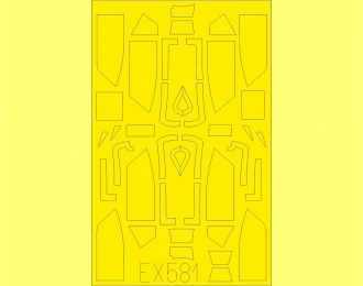 Маска для Bf 109G Erla canopy TFace