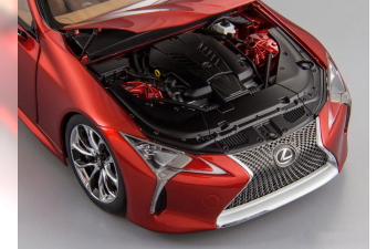 LEXUS LC500, red