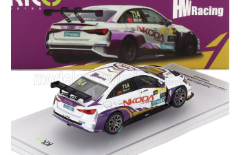 AUDI A3 Rs3 Nkoda N 714 Racing (2024), White Purple