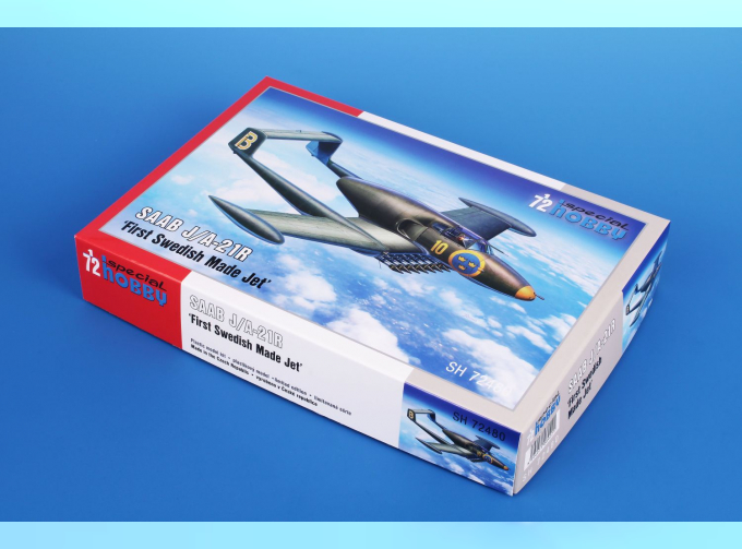 Сборная модель SAAB J/A-21R ‘First Swedish Made Jet’