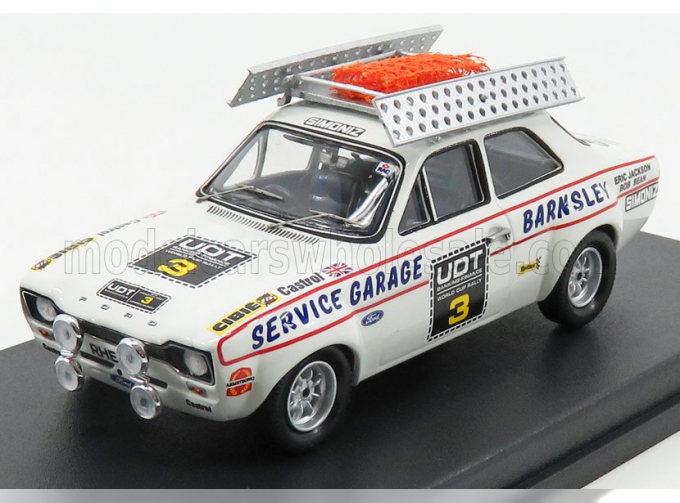 FORD Escort Mki №3 Rally World Cup (1974) E.Jackson - R.bean, White