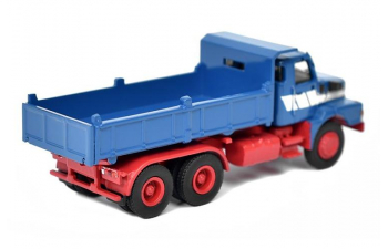 VOLVO N 10 dump truck (1980), blue / red