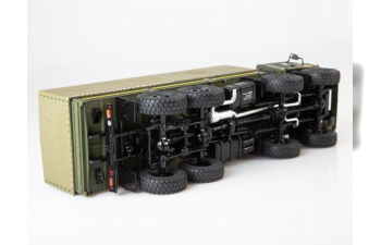 Камский грузовик 6560 бортовой (с тентом) рестайлинг, хаки