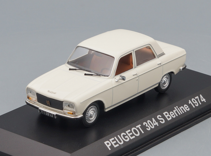 PEUGEOT 304 S 1974, berline ivory