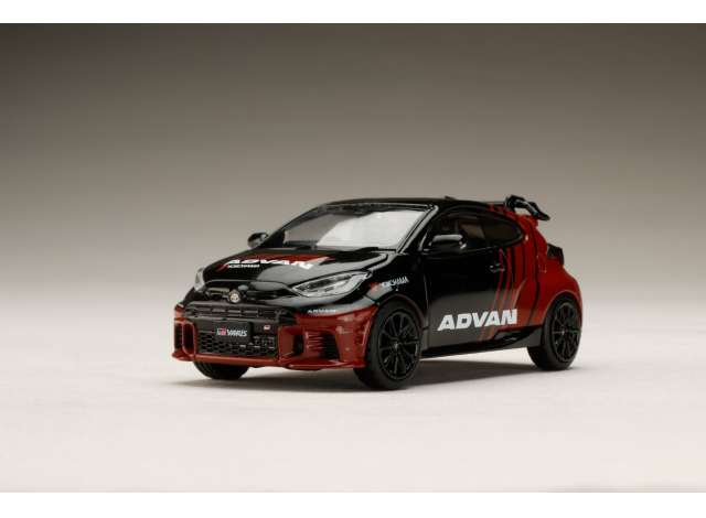 Toyota GR YARIS 2024 YOKOHAMA *ADVAN*, black / red