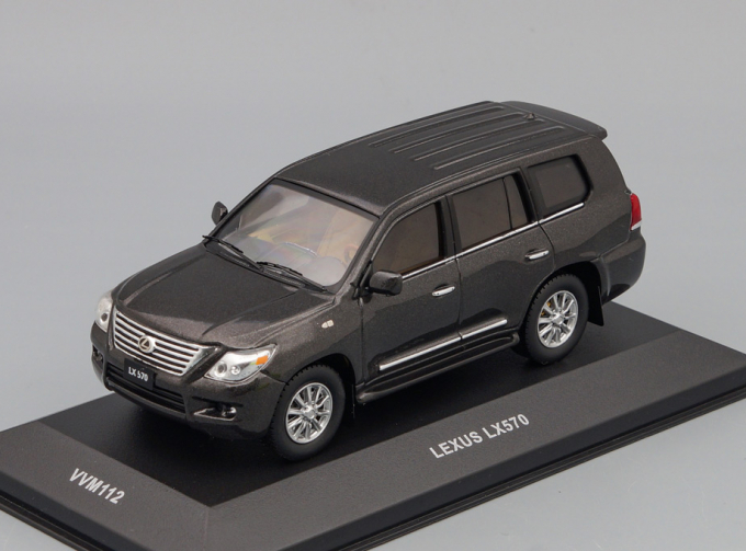 LEXUS LX570 (2010), black metallic