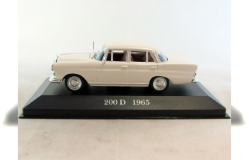 MERCEDES-BENZ 200 D (1965), Mercedes-Benz Offizielle Modell-Sammlung 61, белый