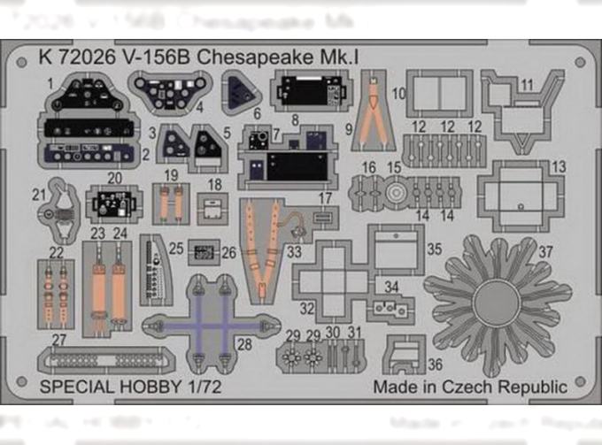 Фототравление V-156B Chesapeake