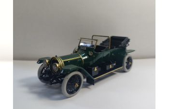 Delaunay-Belleville 45/50 CV Kellner дубль-фаэтон 1913 год. Ленинский, с табличкой под стеклом (тент сложен), темно-зеленый