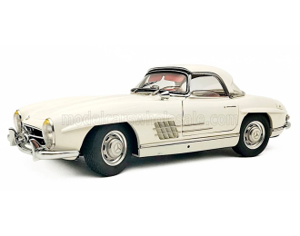 MERCEDES-BENZ 300SL Roadster Spider Hard-Top Closed (W198) (1954), white