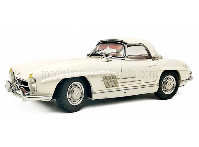 MERCEDES-BENZ 300SL Roadster Spider Hard-Top Closed (W198) (1954), white