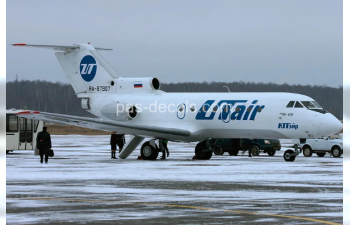 Декаль лазерная на модель Yakovlev-40 (Zvezda) UT-Air