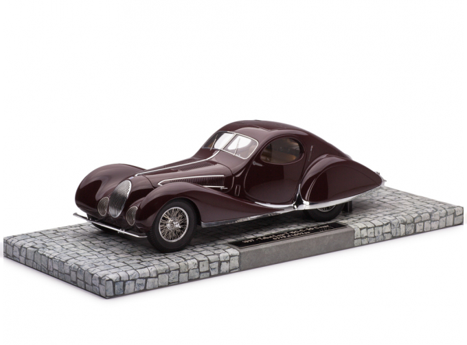 TALBOT Lago T150-C-SS Coupe 1937, dark red