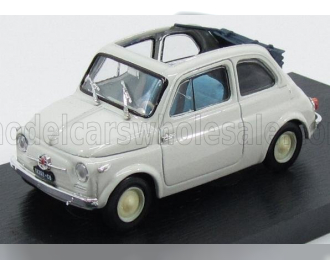 FIAT 500 Nuova Economica Aperta 1957, Very Light Grey