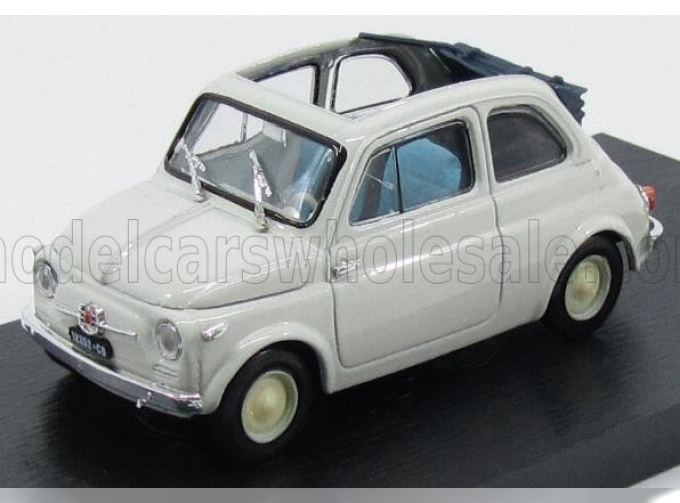 FIAT 500 Nuova Economica Aperta 1957, Very Light Grey