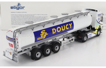 RENAULT T480 Tanker Truck Doucy Transports (2021), White Blue