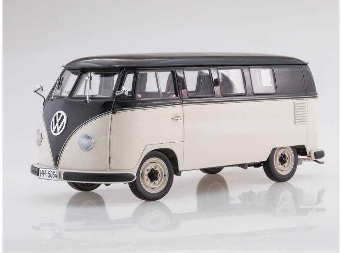 VOLKSWAGEN Minibus (1958), black/beige grey custom