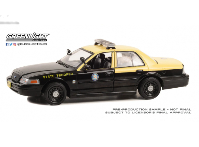 FORD Crown Victoria Police Interceptor Florida (2010), Black Cream