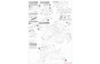 Сборная модель GRUMMAN F/a-18e Super Hornet Vfa-103 Jolly Rogers Cag Airplane Military 2022