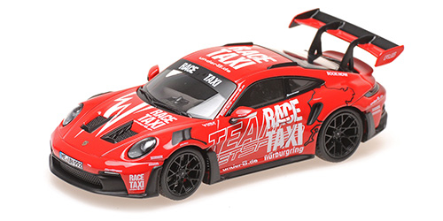 PORSCHE 911 (992) GT3RS (2024) Getspeed Race Taxi, красный