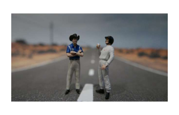 Фигурка Carrol Shelby figure, окрашенная