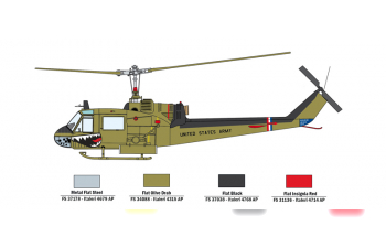 Сборная модель Вертолёт UH-1C & M-24D