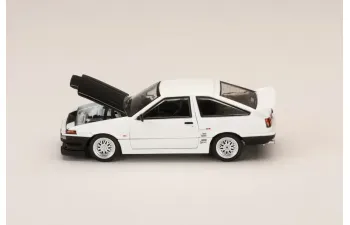 TOYOTA Sprinter Trueno GT APEX (AE86) *DK Tsuchiya Street Tuning* (1998), white