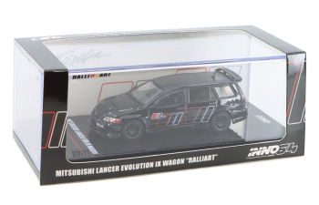 MITSUBISHI Lancer Evolution IX Wagon Ralliart (2005), black