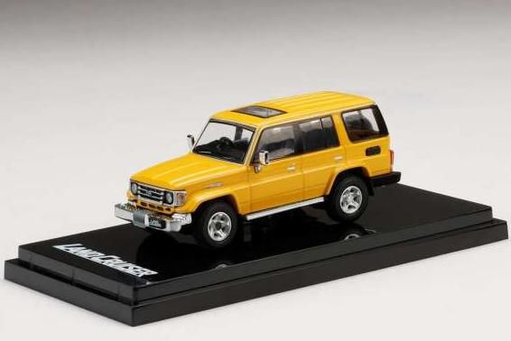 TOYOTA Land Cruiser 70 ZX 4 Door (2001), yellow customized color
