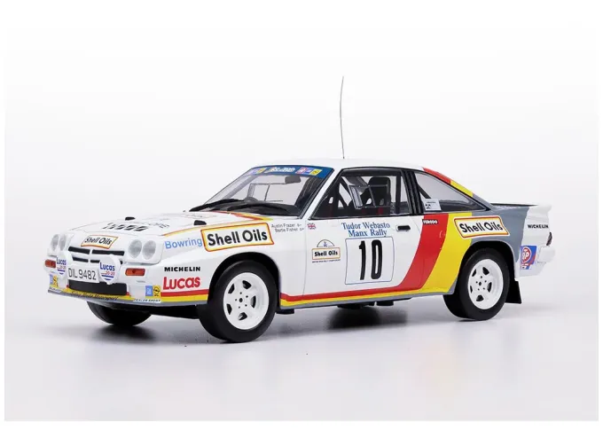OPEL MANTA 400 Team GM Dealer Sport №37 3rd Rally Manx (1985) Bertie Fisher - Austin Frazer