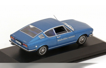 AUDI 100 Coupe S scales setzen, blue metallic