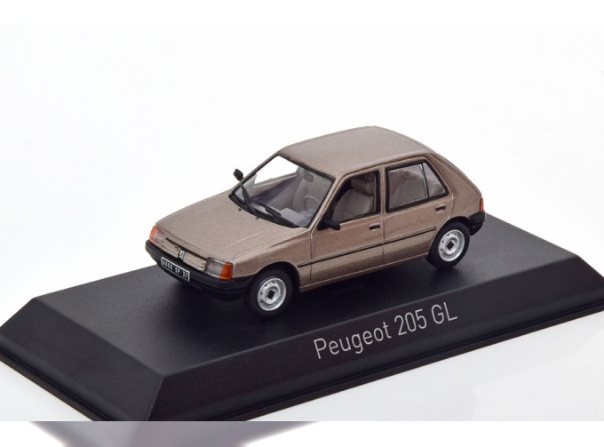 PEUGEOT 205 GL (1988), light brown-metallic