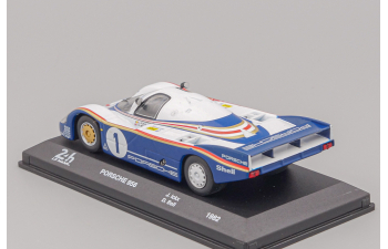 PORSCHE 956lh 2.6l F6 Twin Turbo Team Rothmans Porsche System №1 Winner 24h Le Mans (1982) Jacky Ickx - Derek Bell, white / blue