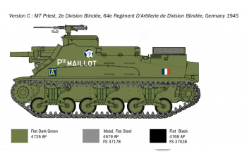 Сборная модель M7 Priest