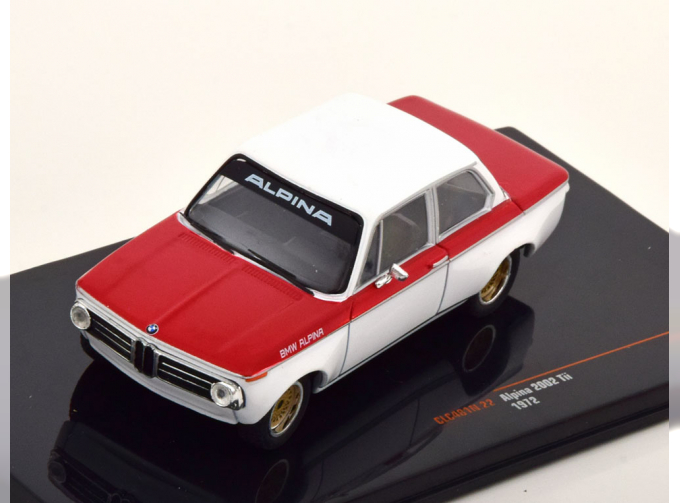 BMW 2002 Tii Alpina (1972), white red