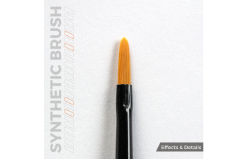 Синтетическая кисть - Фундук 2 / AK SYNTHETIC BRUSH – FILBERT 2