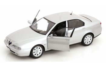 ALFA ROMEO 166 2.0 V6 Tb (1998) – Black Interior, Silver