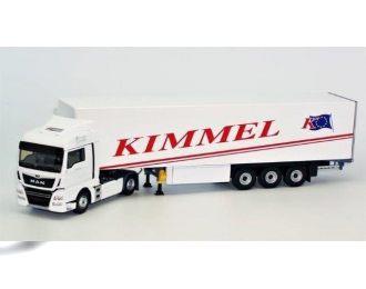 MAN TGX Euro 6 c полуприцепом "KIMMEL" 2018