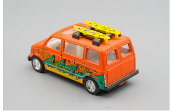 GMC Safari Thunder Van, Orange