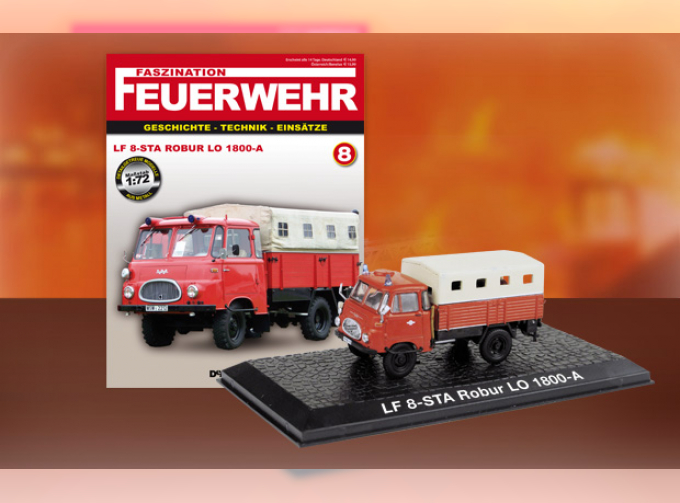 Faszination Feuerwehr 8, LF 8-STA Robur LO 1800-A