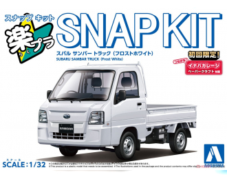 Сборная модель Subaru Sambar Truck (frost white)