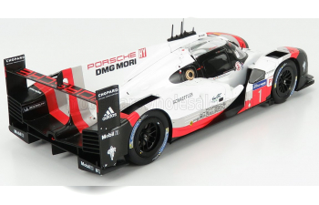 PORSCHE 919 Hybrid 2.0l Turbo V4 Team Porsche №1 24h Le Mans (2017) N.Jani - N.Tandy - A.Lotterer, White Red Black