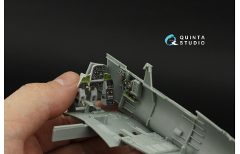 3D Декаль интерьера кабины пилота для SBD-1/SBD-2 Dauntless (Accurate Miniatures / Academy/и т.д.)