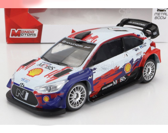 HYUNDAI I20 Wrc Coupe Team Mobis N 0 Rally (2020), 2 Tone Blue Red